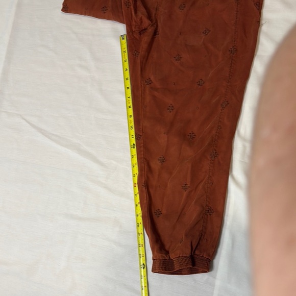 Anthropologie Rust Track Pants L - Picture 3 of 10